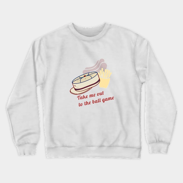 Take me out Crewneck Sweatshirt by TeawithAlice